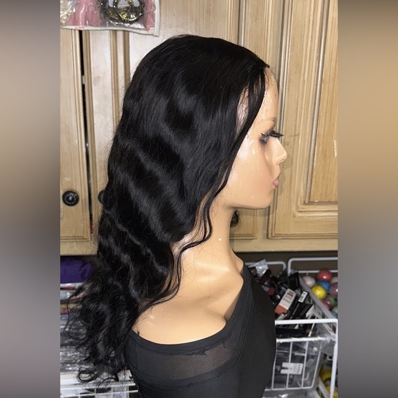 ❤️Lot 2069❤️ New 100% Human Hair U Part 24” wig ❤️ medium to small head Density - Picture 6 of 10